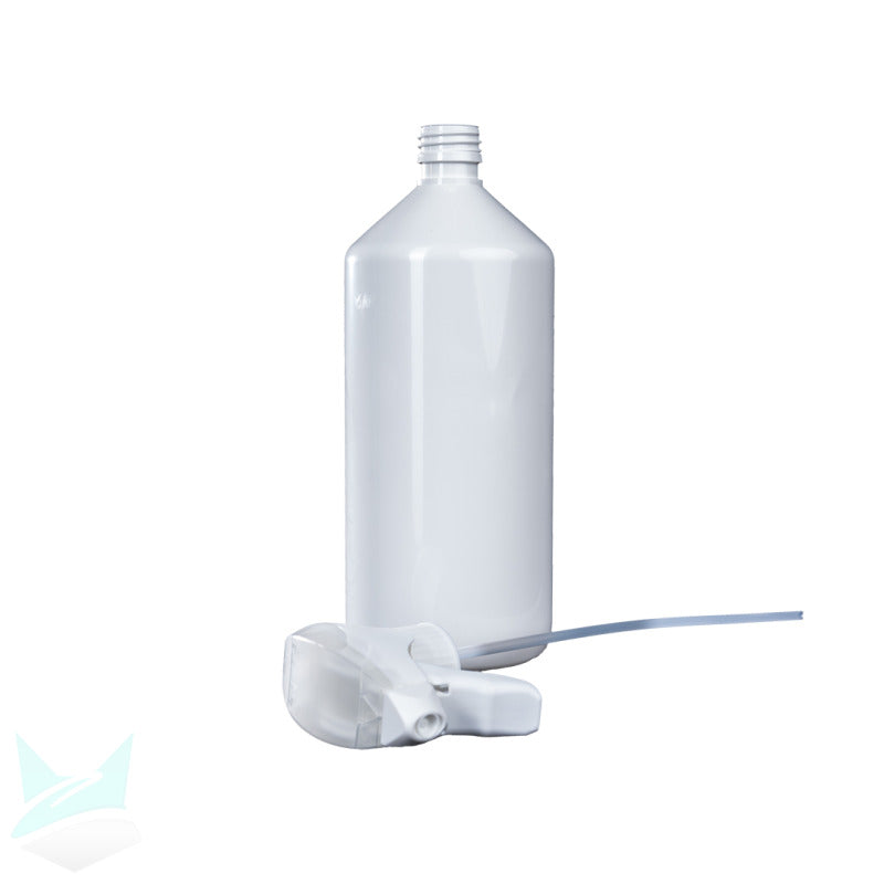 FoxedCare Leerflasche / Sprühflasche weiß 1L